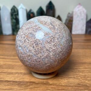 Pink Chalcedony Sphere